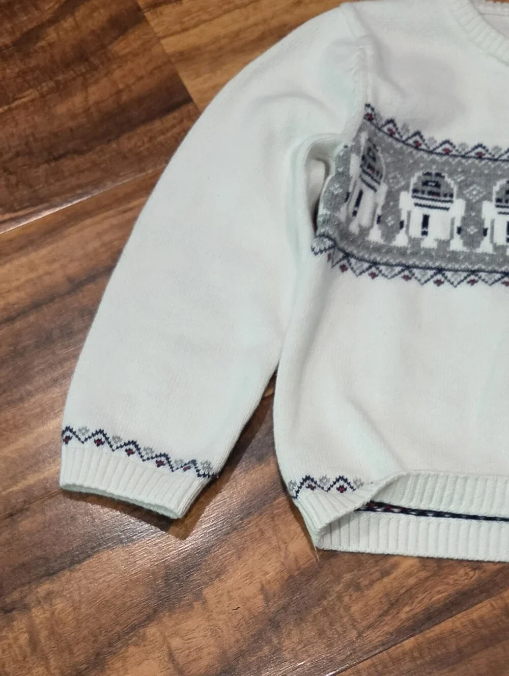 Janie and Jack x Disney EUC 18-24 Months Star Wars Sweater and Pants Set